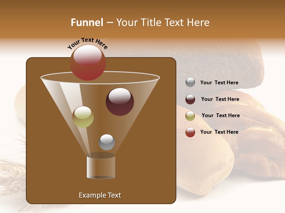 Brown Horizontal Breakfast PowerPoint Template