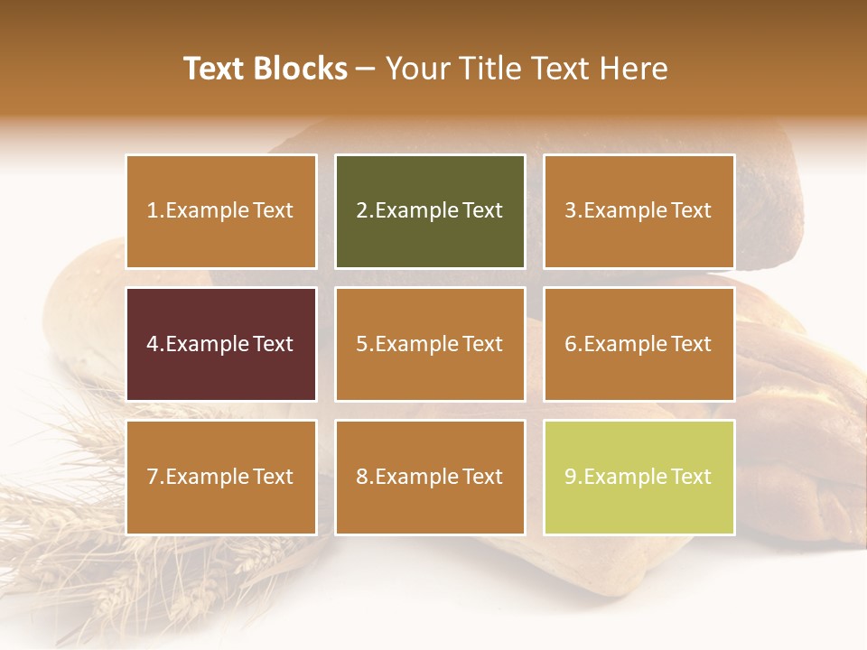 Brown Horizontal Breakfast PowerPoint Template