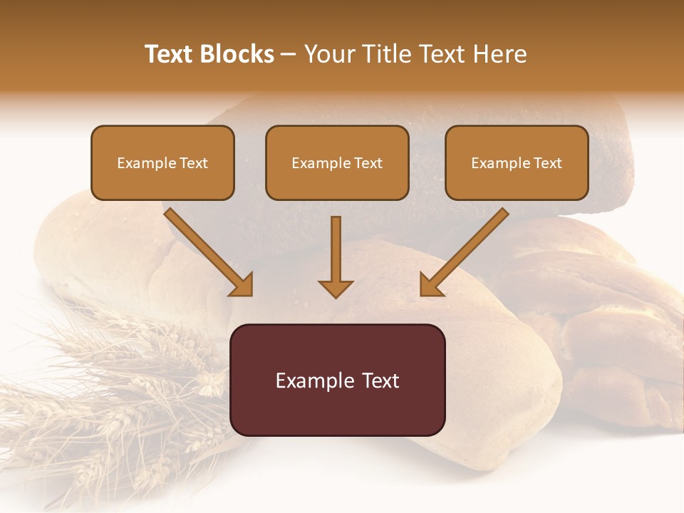 Brown Horizontal Breakfast PowerPoint Template
