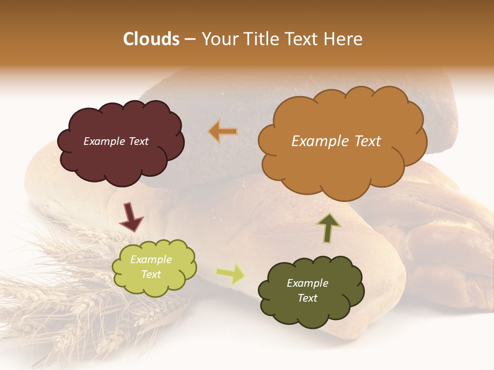 Brown Horizontal Breakfast PowerPoint Template
