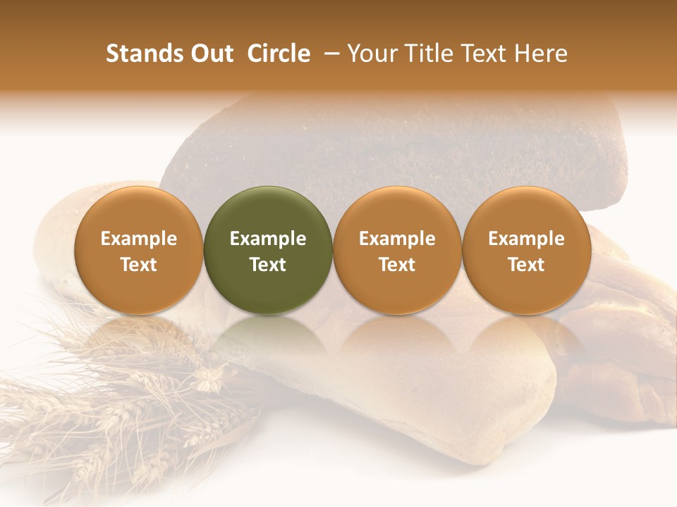 Brown Horizontal Breakfast PowerPoint Template