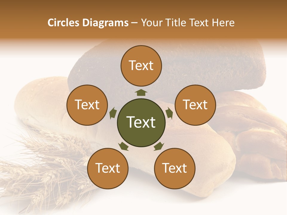 Brown Horizontal Breakfast PowerPoint Template