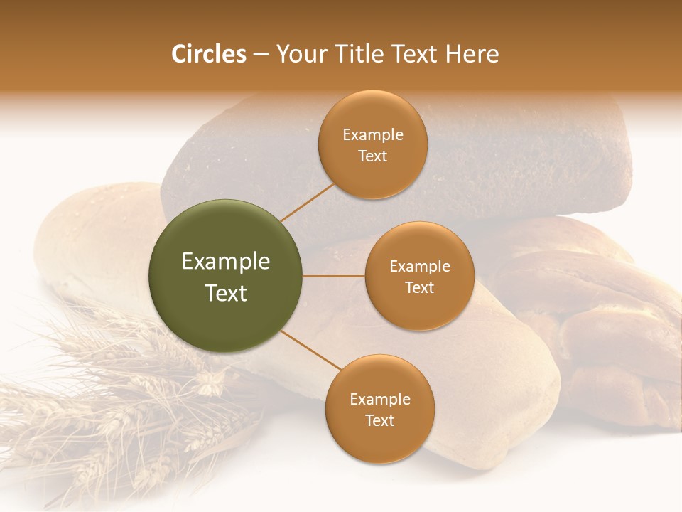 Brown Horizontal Breakfast PowerPoint Template