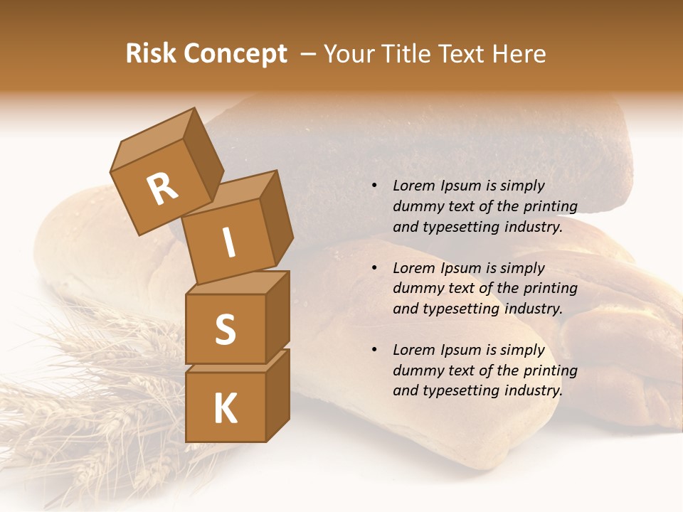 Brown Horizontal Breakfast PowerPoint Template