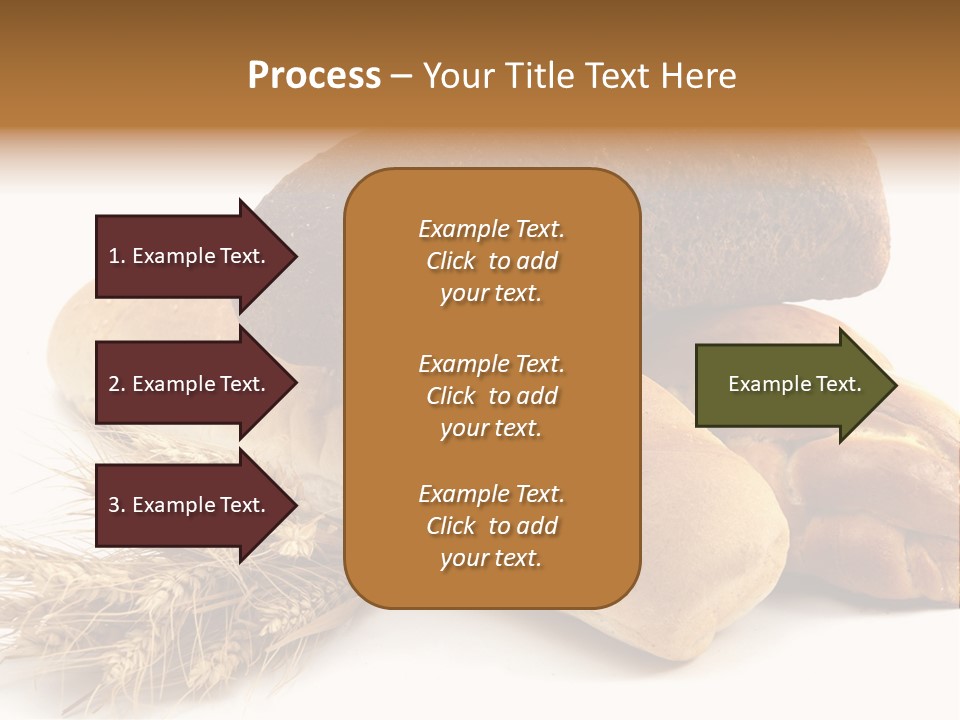Brown Horizontal Breakfast PowerPoint Template