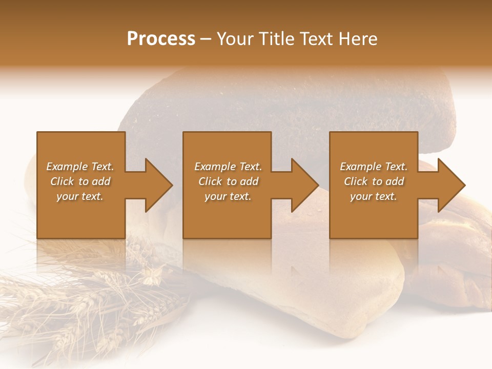 Brown Horizontal Breakfast PowerPoint Template