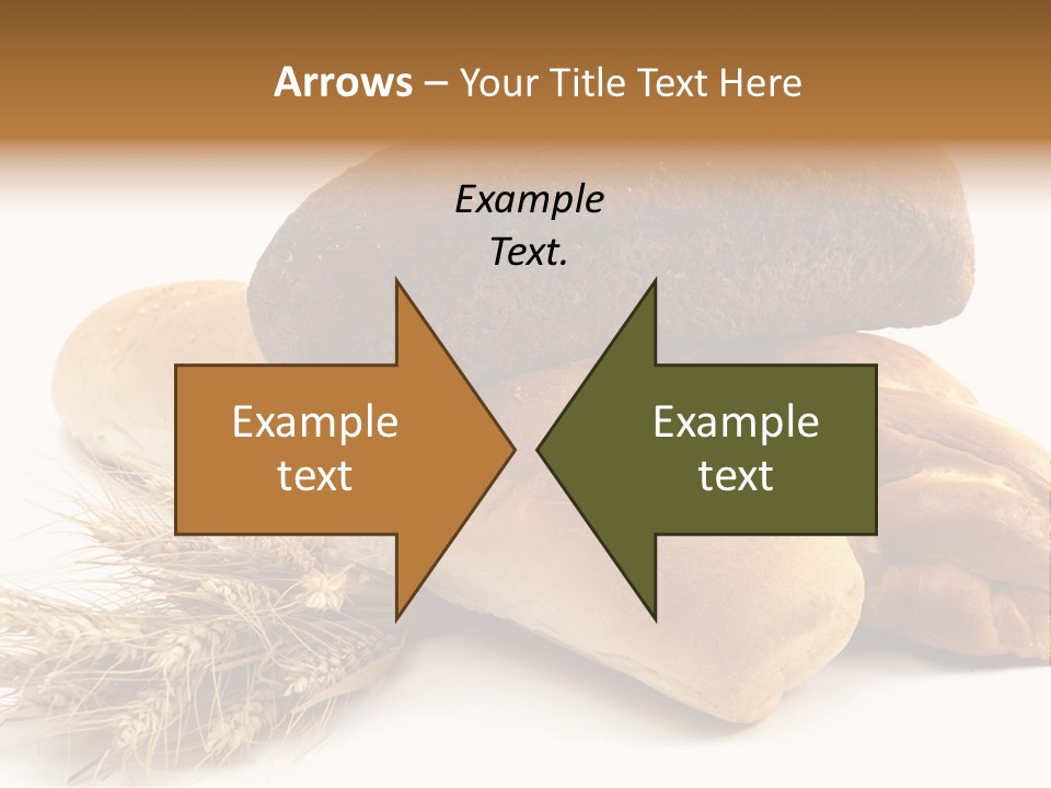 Brown Horizontal Breakfast PowerPoint Template