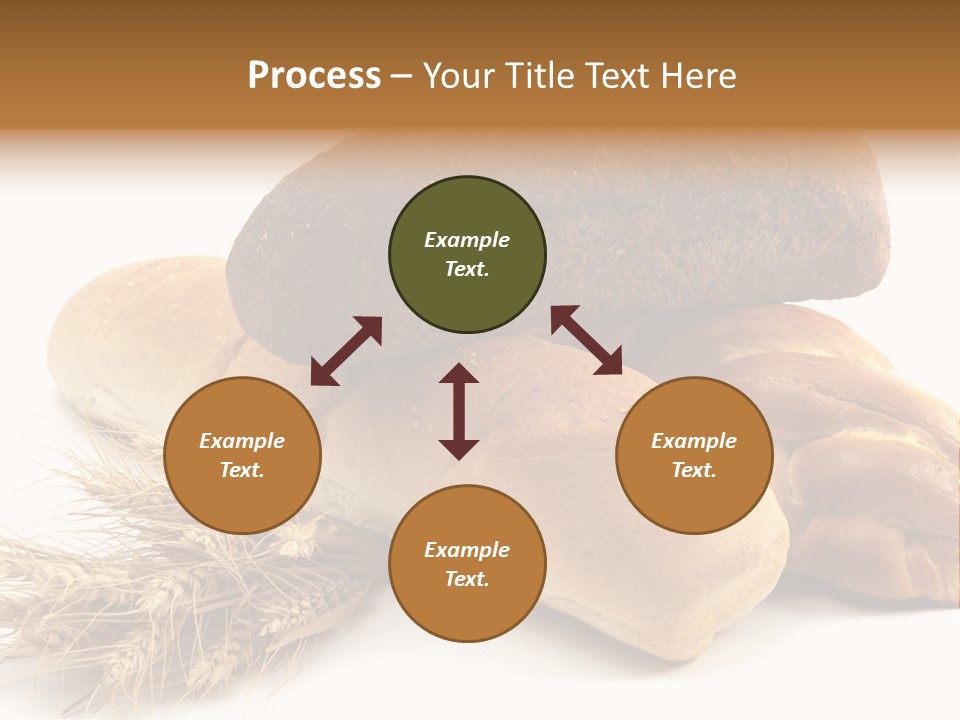 Brown Horizontal Breakfast PowerPoint Template