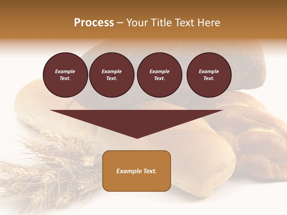 Brown Horizontal Breakfast PowerPoint Template