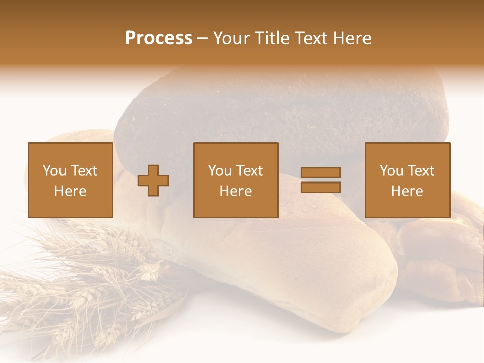 Brown Horizontal Breakfast PowerPoint Template