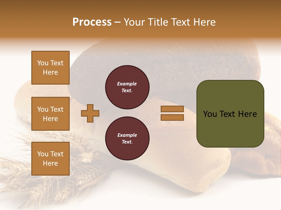 Brown Horizontal Breakfast PowerPoint Template