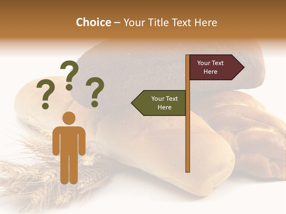 Brown Horizontal Breakfast PowerPoint Template