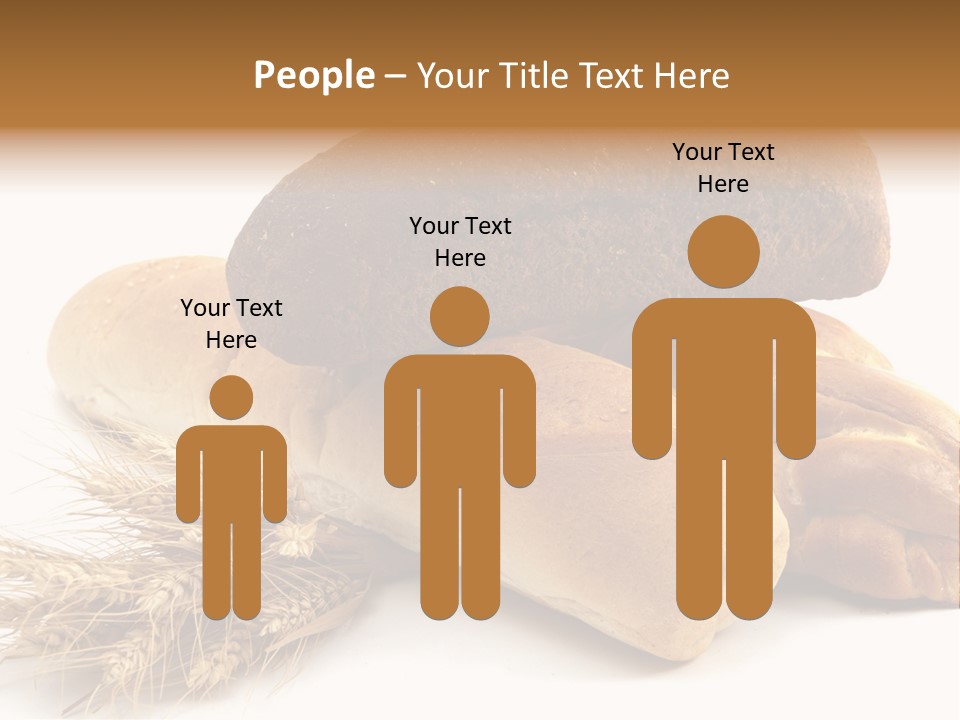 Brown Horizontal Breakfast PowerPoint Template