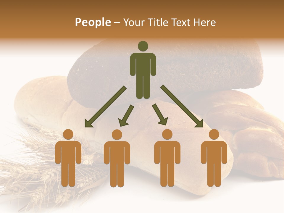 Brown Horizontal Breakfast PowerPoint Template