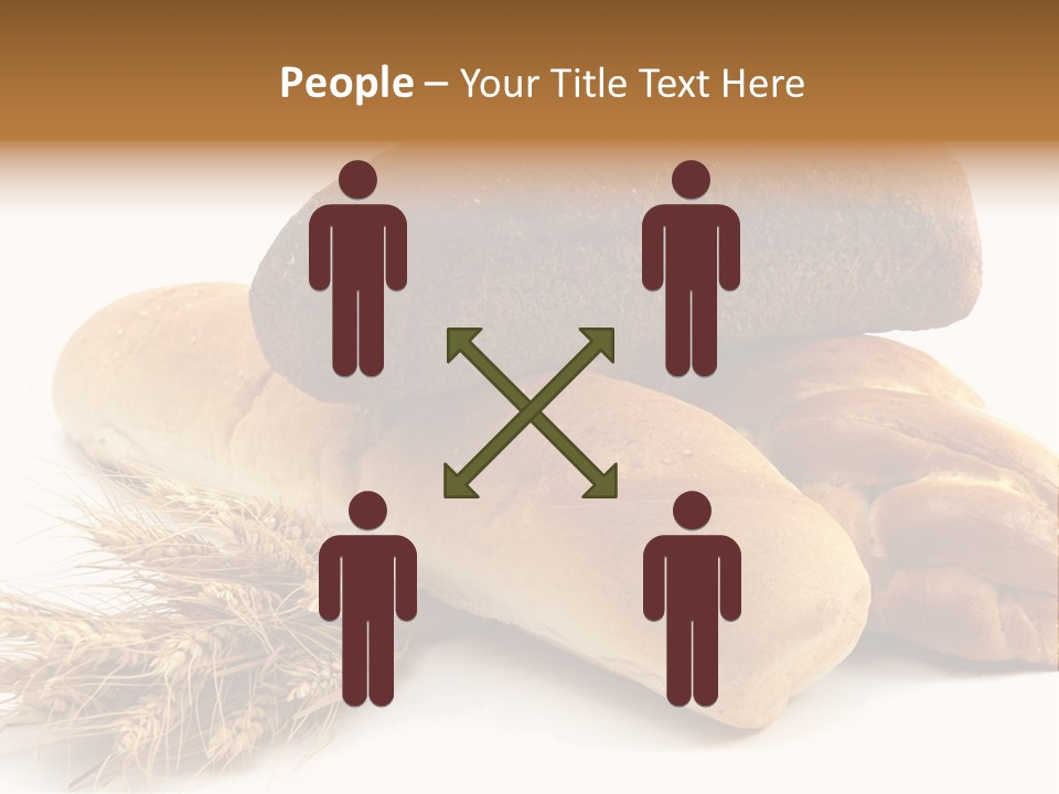 Brown Horizontal Breakfast PowerPoint Template