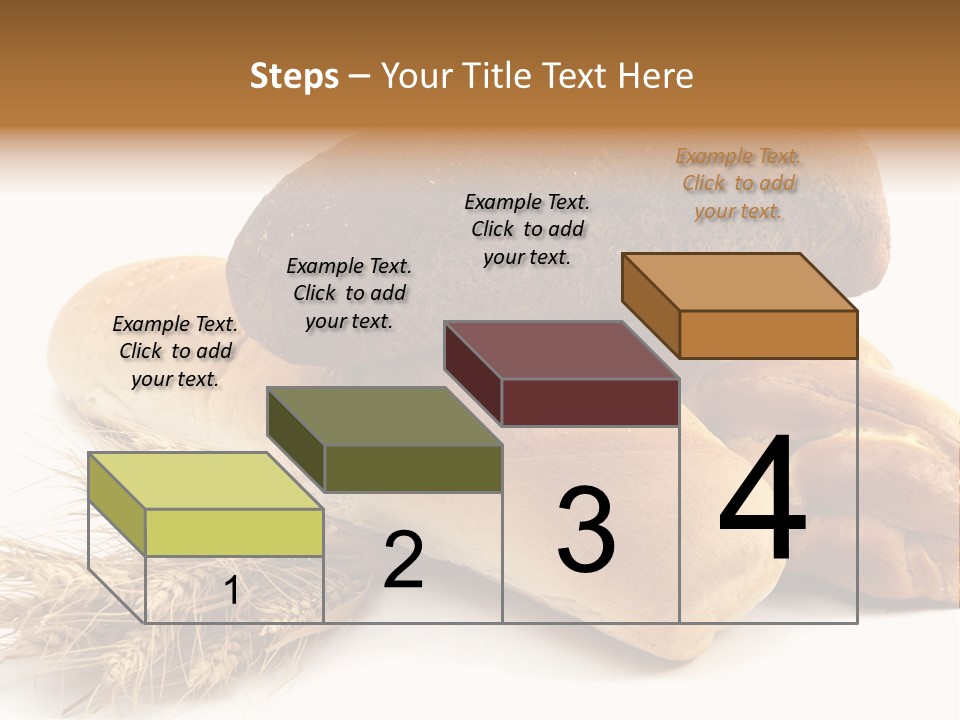 Brown Horizontal Breakfast PowerPoint Template