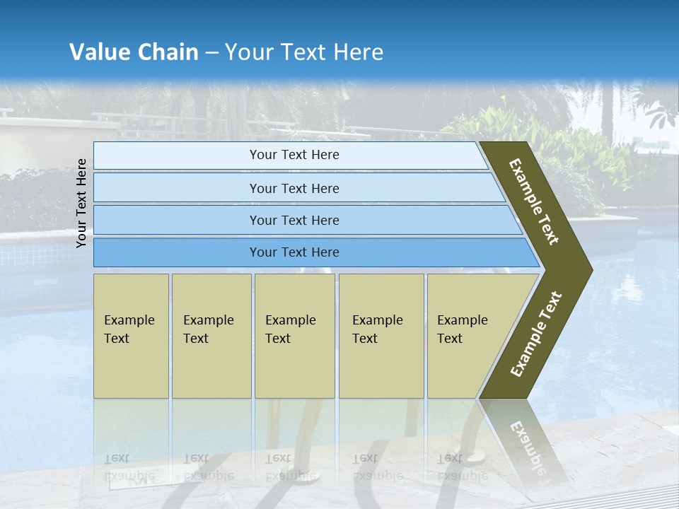 Beach Sport Travel PowerPoint Template