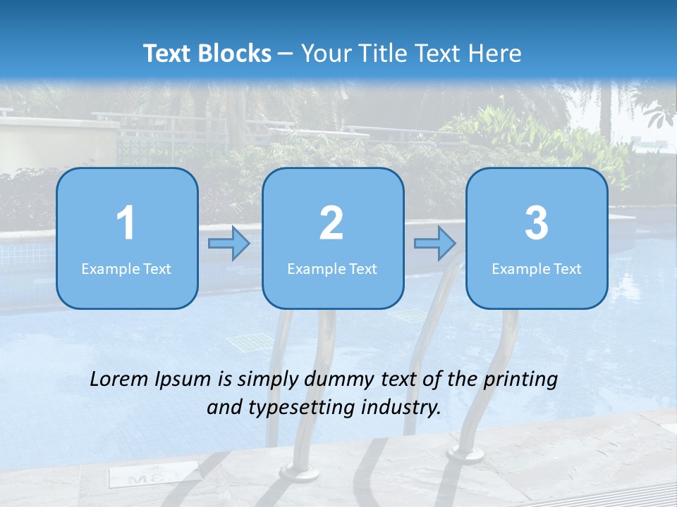 Beach Sport Travel PowerPoint Template