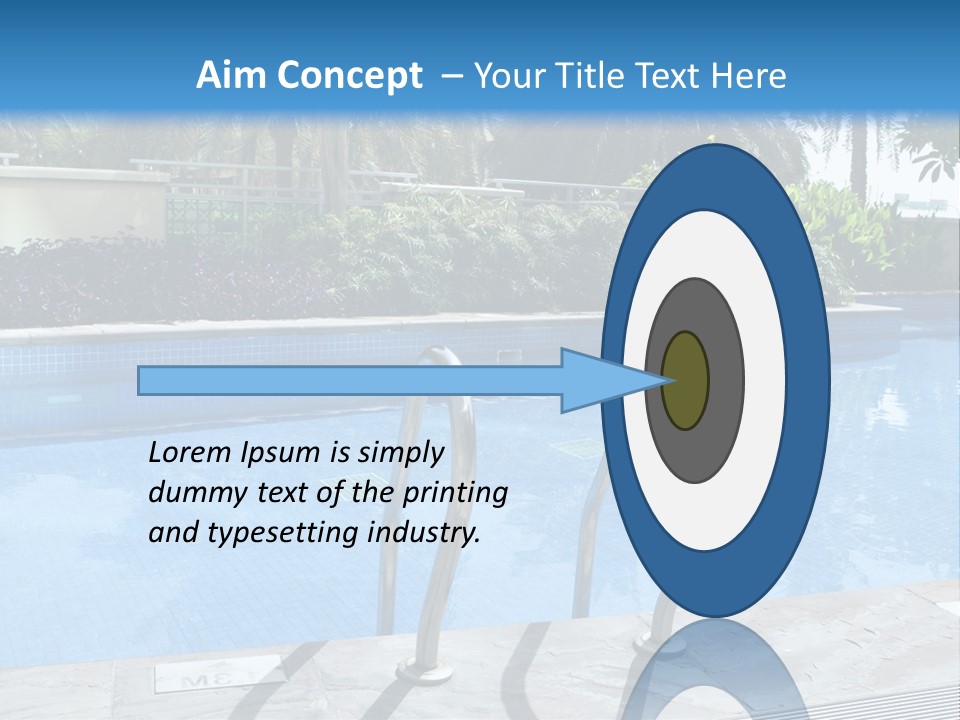 Beach Sport Travel PowerPoint Template