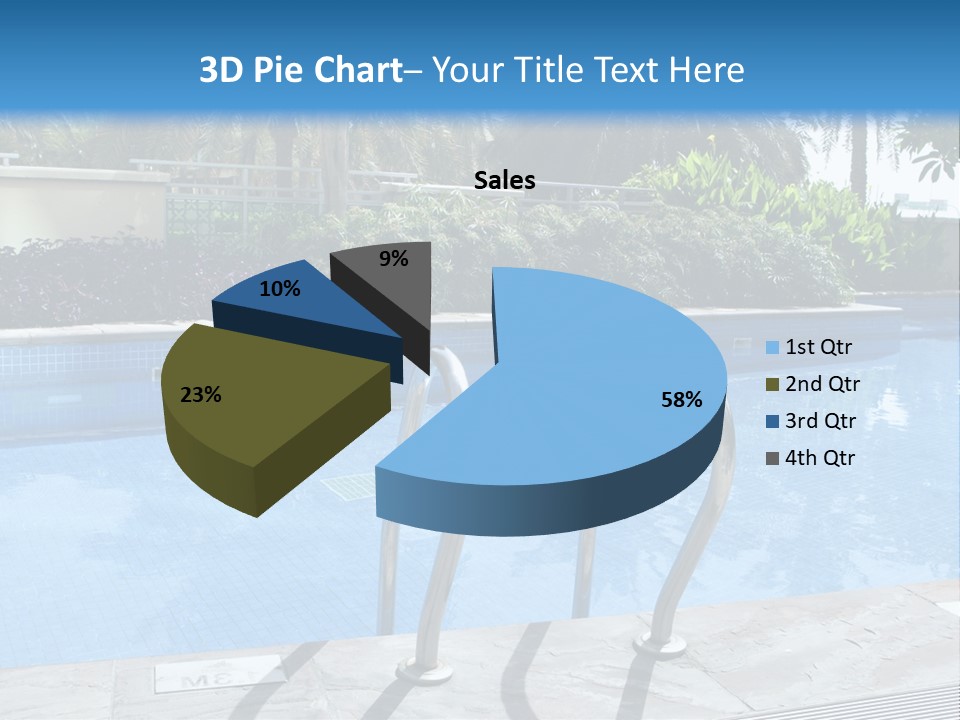 Beach Sport Travel PowerPoint Template