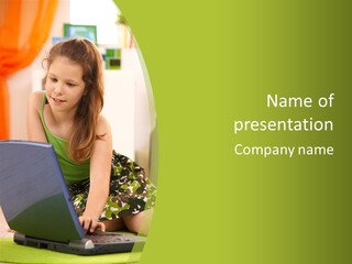 Concentrating Focus Home PowerPoint Template