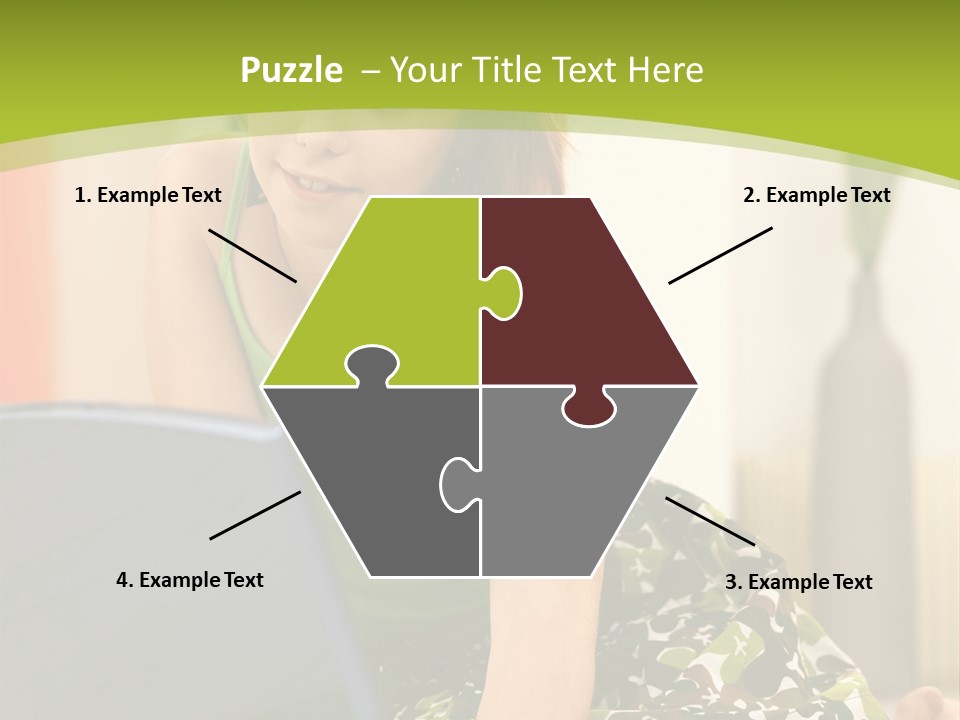 Concentrating Focus Home PowerPoint Template