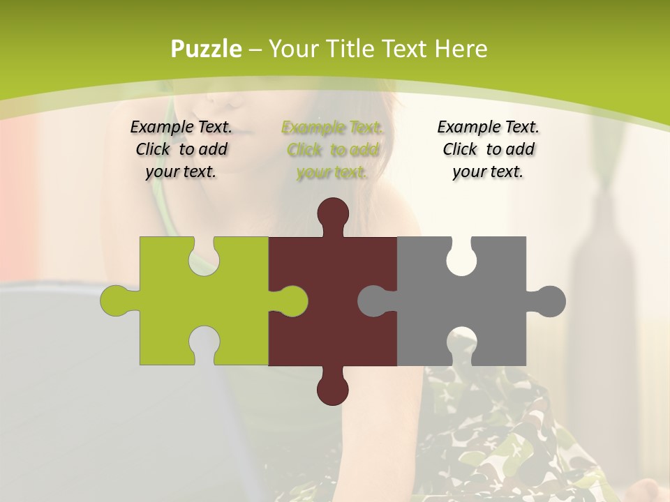 Concentrating Focus Home PowerPoint Template