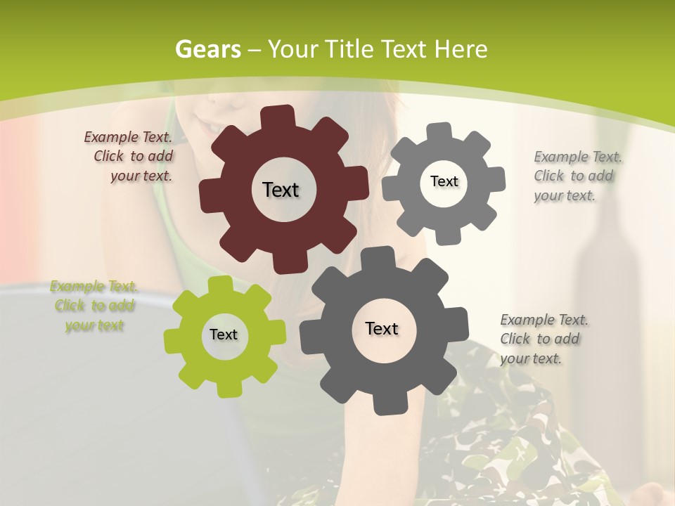 Concentrating Focus Home PowerPoint Template