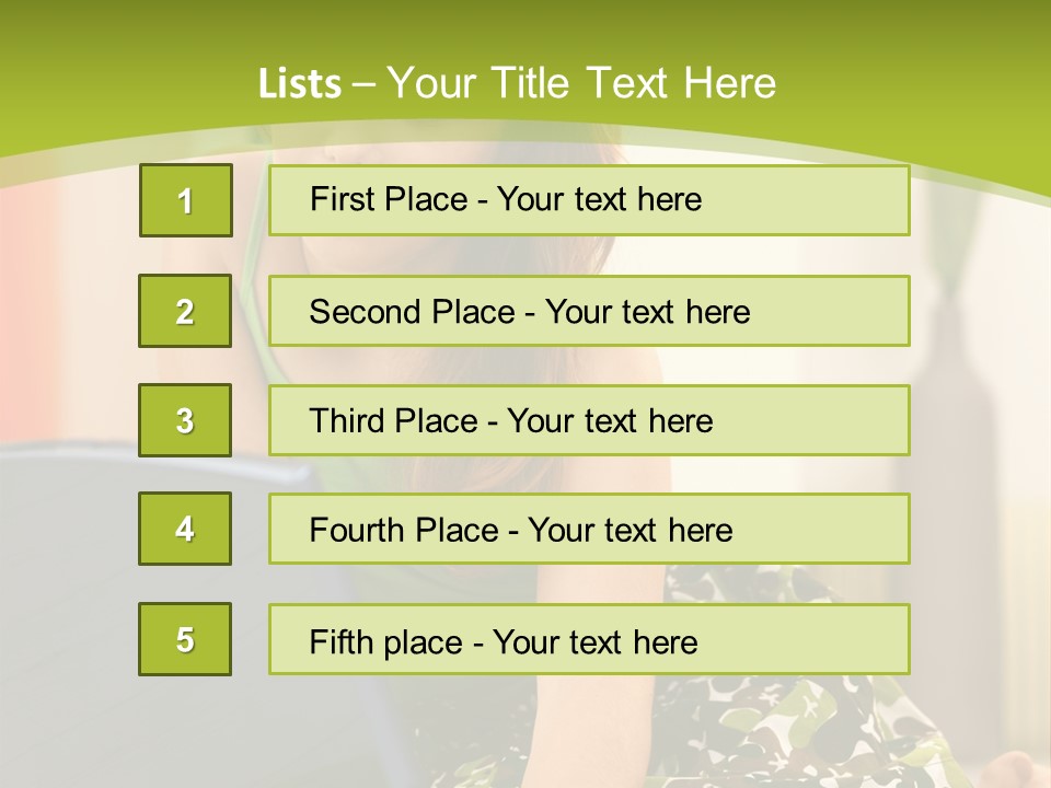 Concentrating Focus Home PowerPoint Template