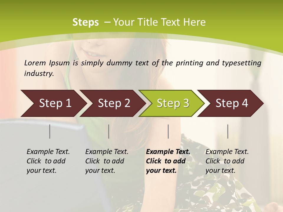 Concentrating Focus Home PowerPoint Template