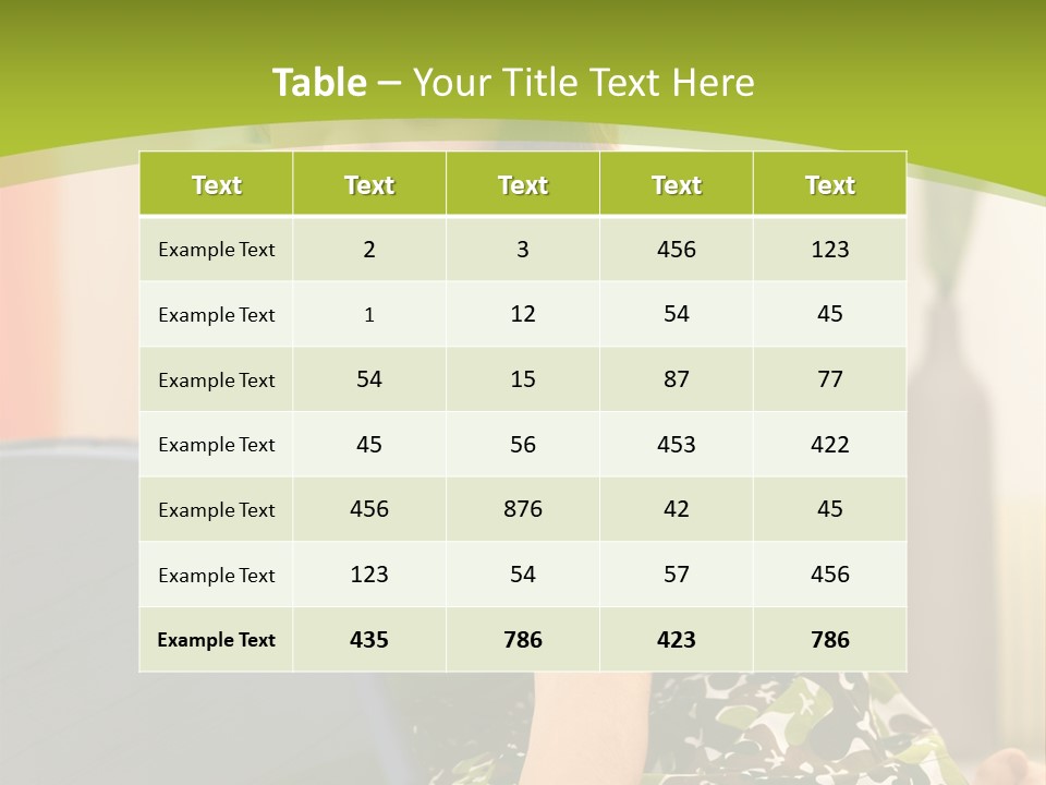 Concentrating Focus Home PowerPoint Template