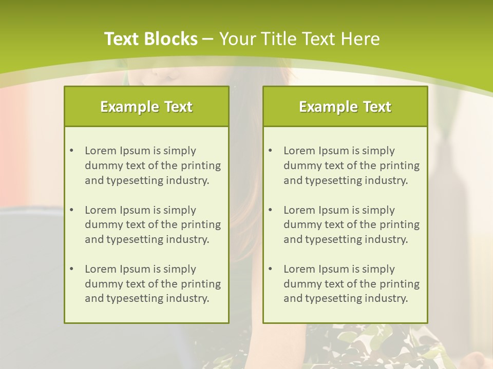 Concentrating Focus Home PowerPoint Template