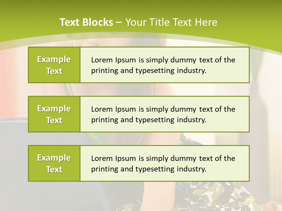 Concentrating Focus Home PowerPoint Template