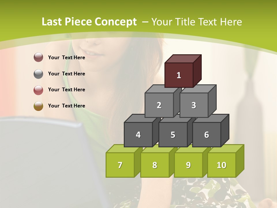 Concentrating Focus Home PowerPoint Template