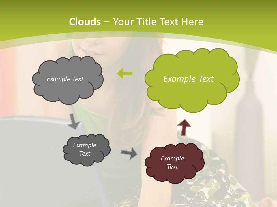 Concentrating Focus Home PowerPoint Template