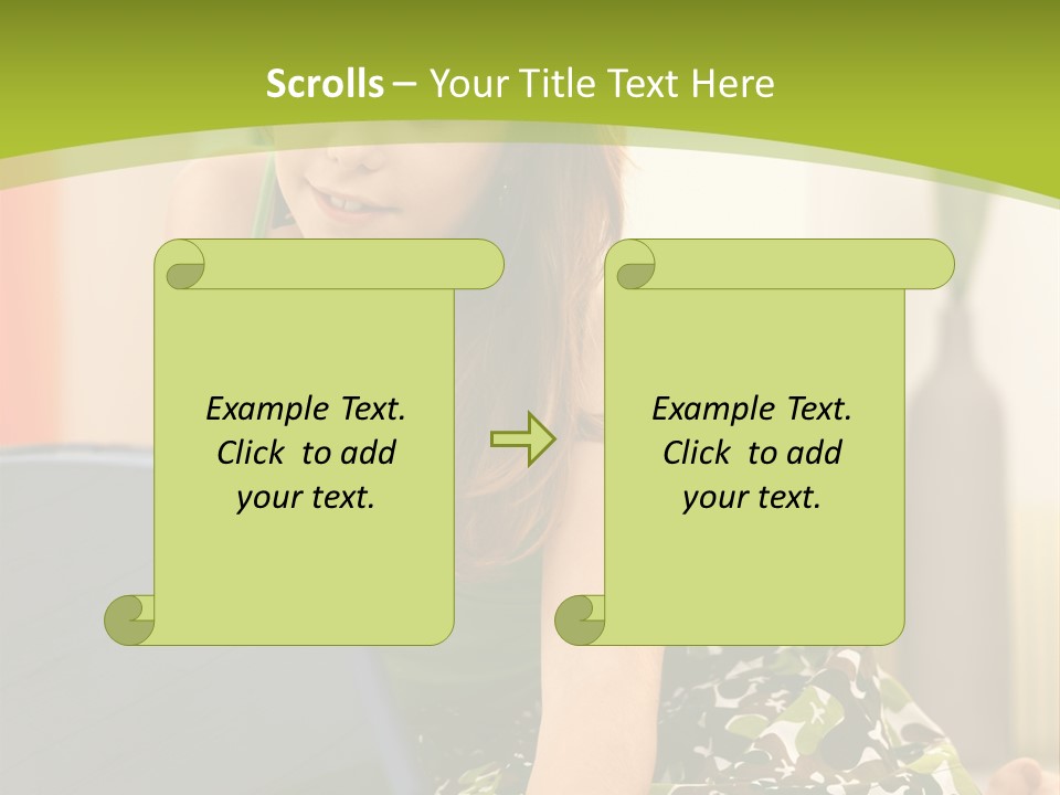 Concentrating Focus Home PowerPoint Template