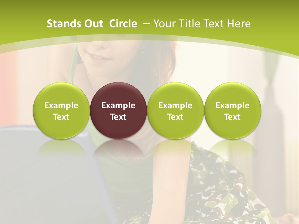 Concentrating Focus Home PowerPoint Template