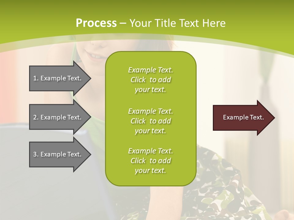 Concentrating Focus Home PowerPoint Template