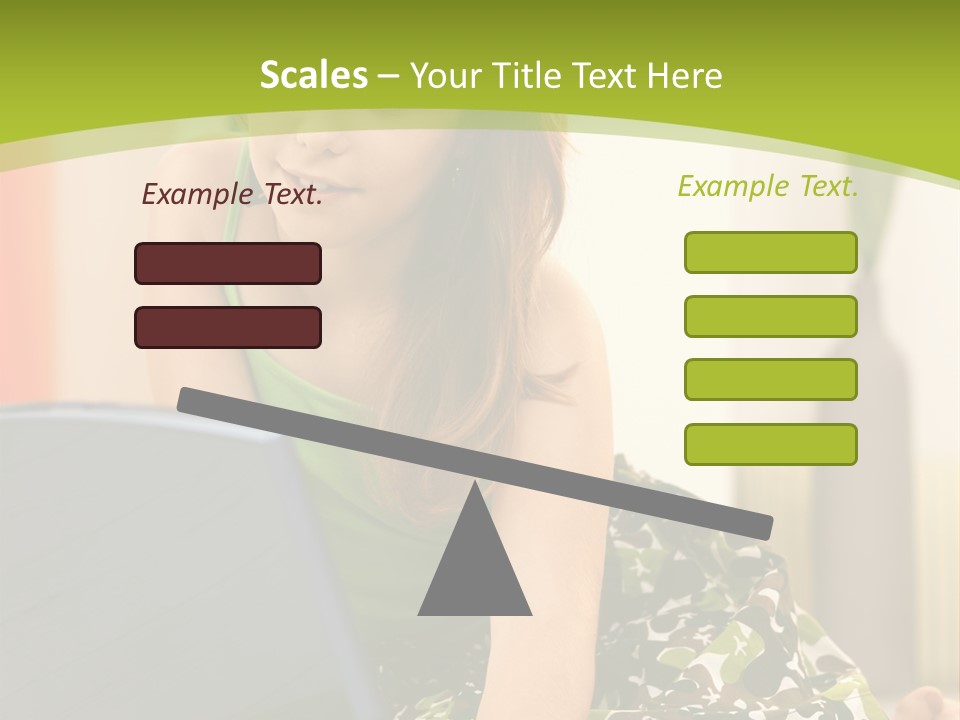 Concentrating Focus Home PowerPoint Template