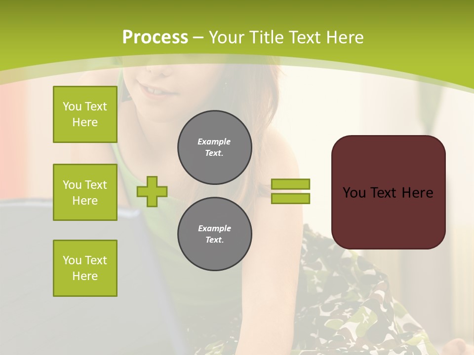 Concentrating Focus Home PowerPoint Template