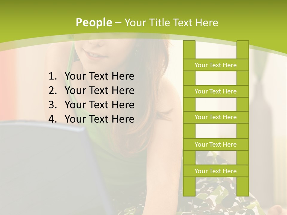 Concentrating Focus Home PowerPoint Template