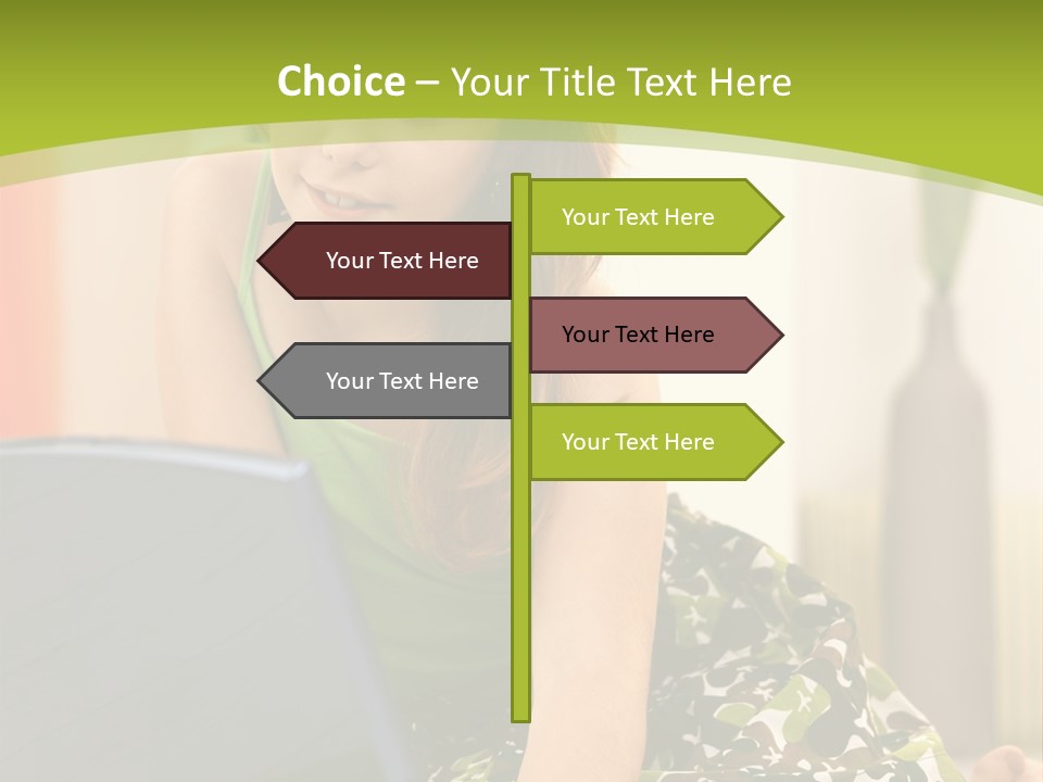 Concentrating Focus Home PowerPoint Template