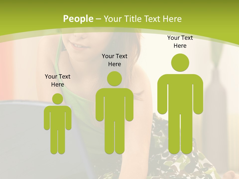 Concentrating Focus Home PowerPoint Template