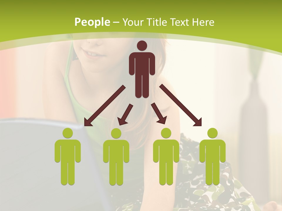 Concentrating Focus Home PowerPoint Template