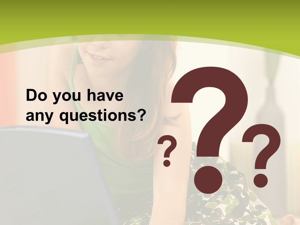 Concentrating Focus Home PowerPoint Template