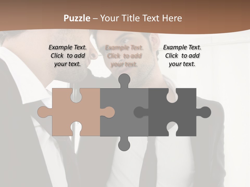 Proud Young Model PowerPoint Template