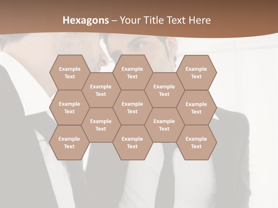 Proud Young Model PowerPoint Template