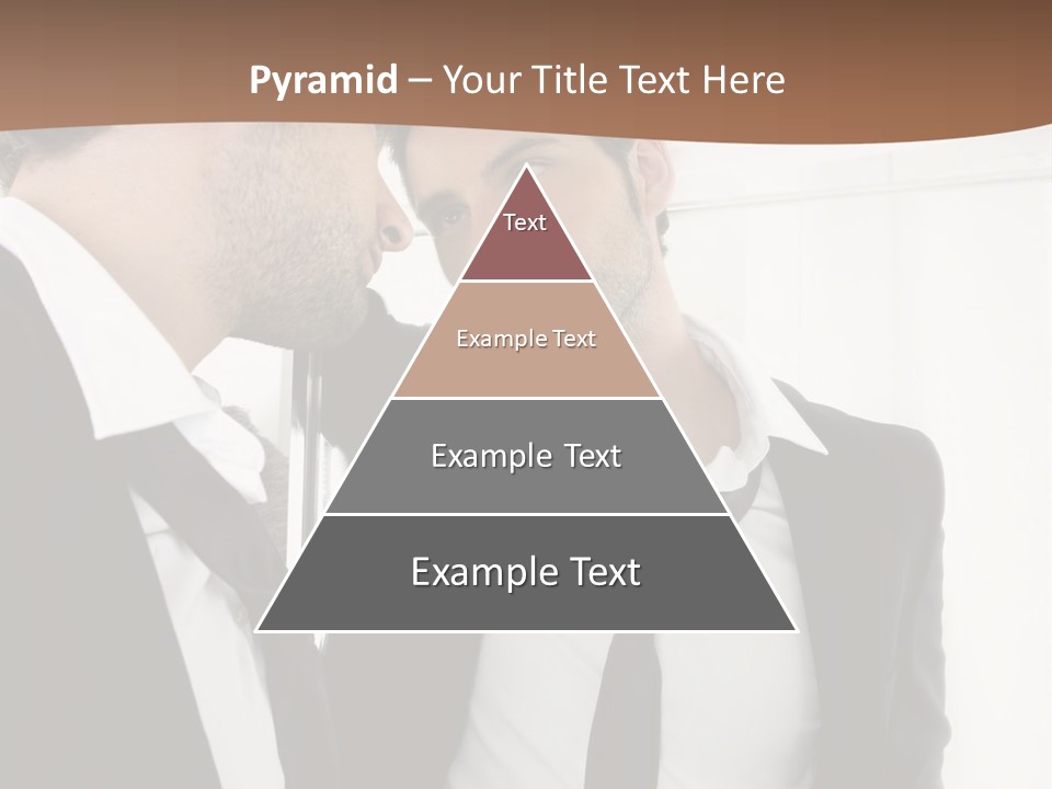 Proud Young Model PowerPoint Template