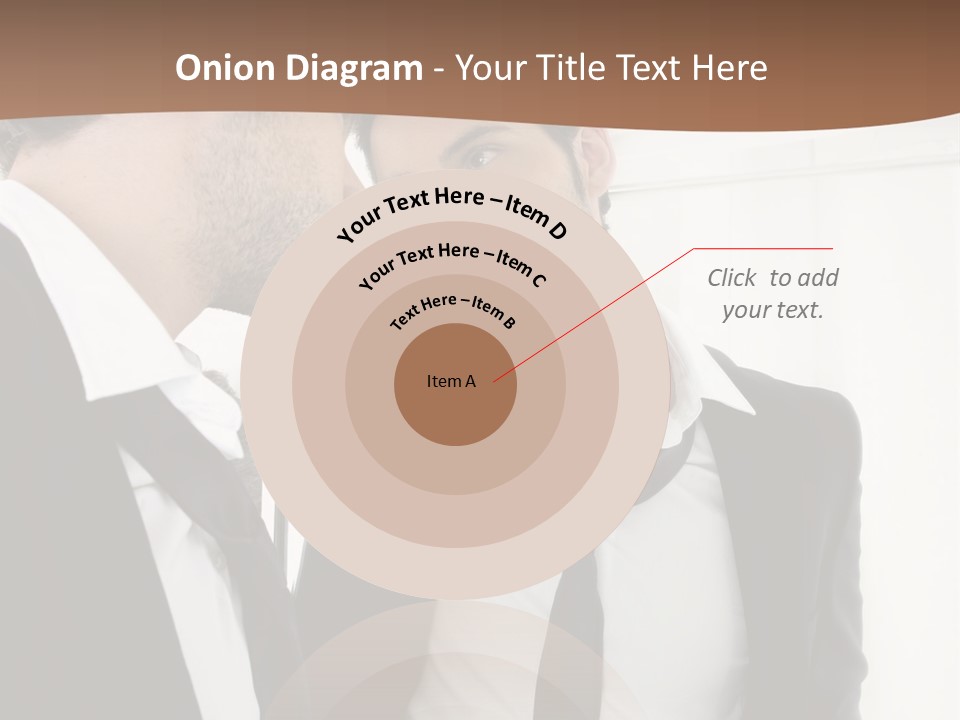 Proud Young Model PowerPoint Template