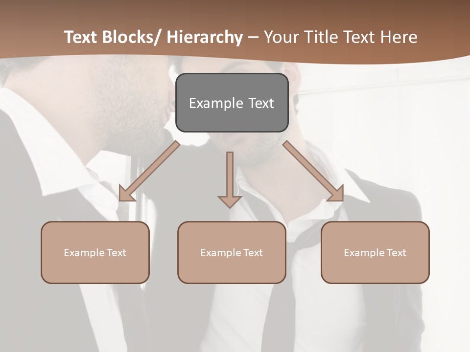 Proud Young Model PowerPoint Template